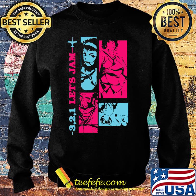 321 let's jam cowboy bebop s Sweater 321 let's jam cowboy bebop s Sweater