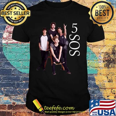 5 seconds of summer band shirt