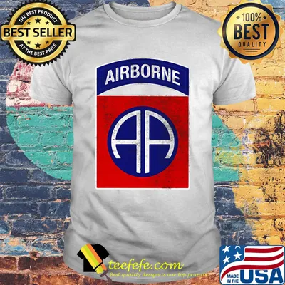 82nd AIRBORNE DIVISION Military Logo Shirt