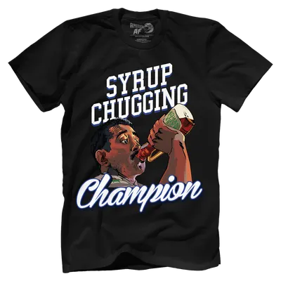 Syrup Chugging Champion