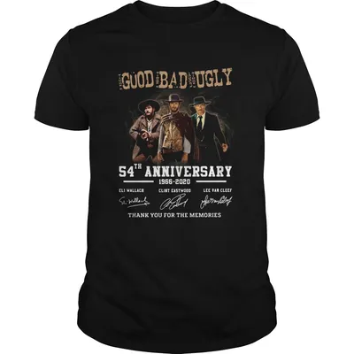 The good the bad and the ugly 54th anniversary 1966 2020 thank you for the memories signatures shir