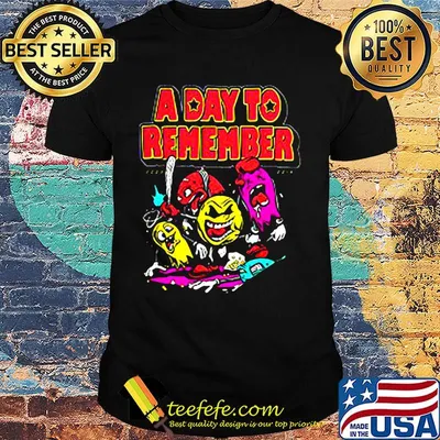 A day to remember cartoon shirt
