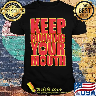 A day to remember merch keep running your mouth shirt
