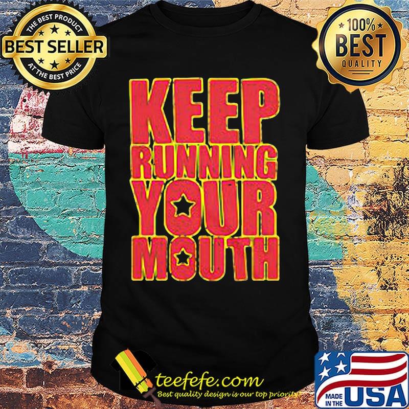 A day to remember merch keep running your mouth shirt