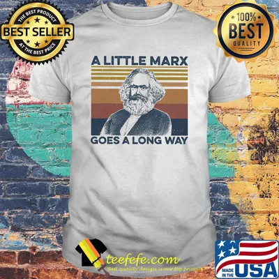 A little marx goes a long may vintage retro shirt