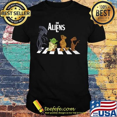 Abbey Road The Aliens shirt