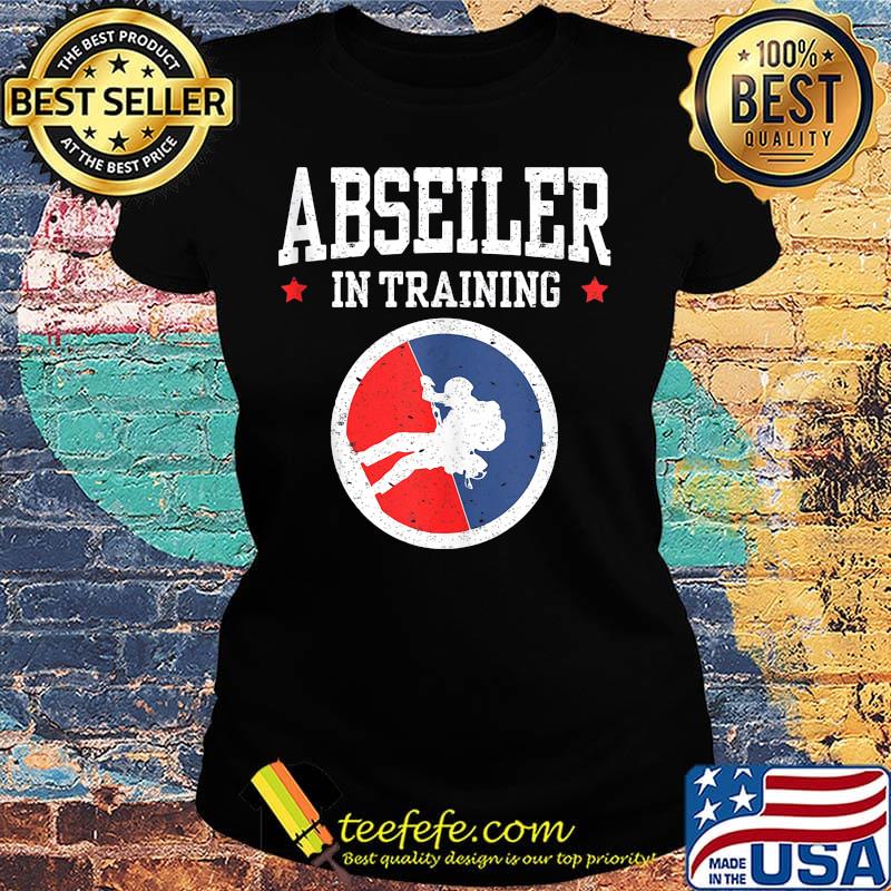 Abseiler in training stars s Ladies tee Abseiler in training stars s Ladies tee