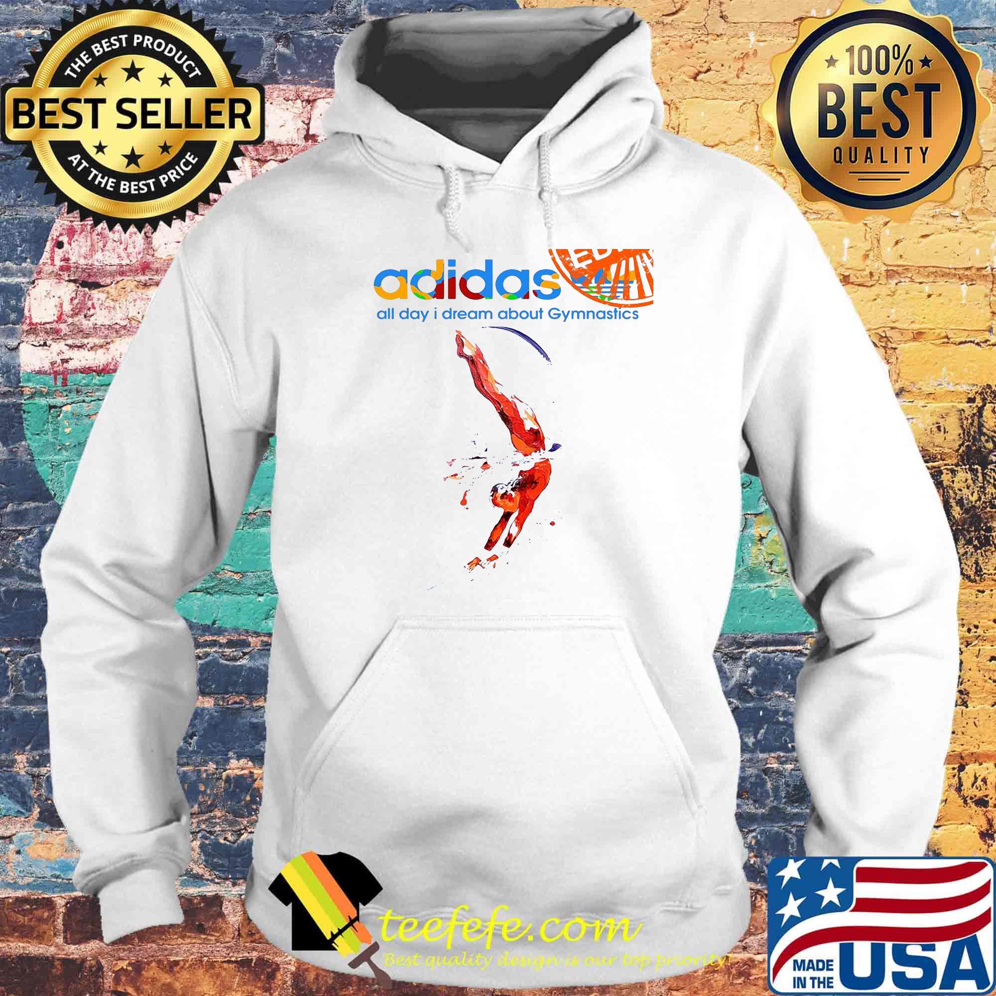 Adidas all day i dream about gymnastics s Hoodie Adidas all day i dream about gymnastics s Hoodie