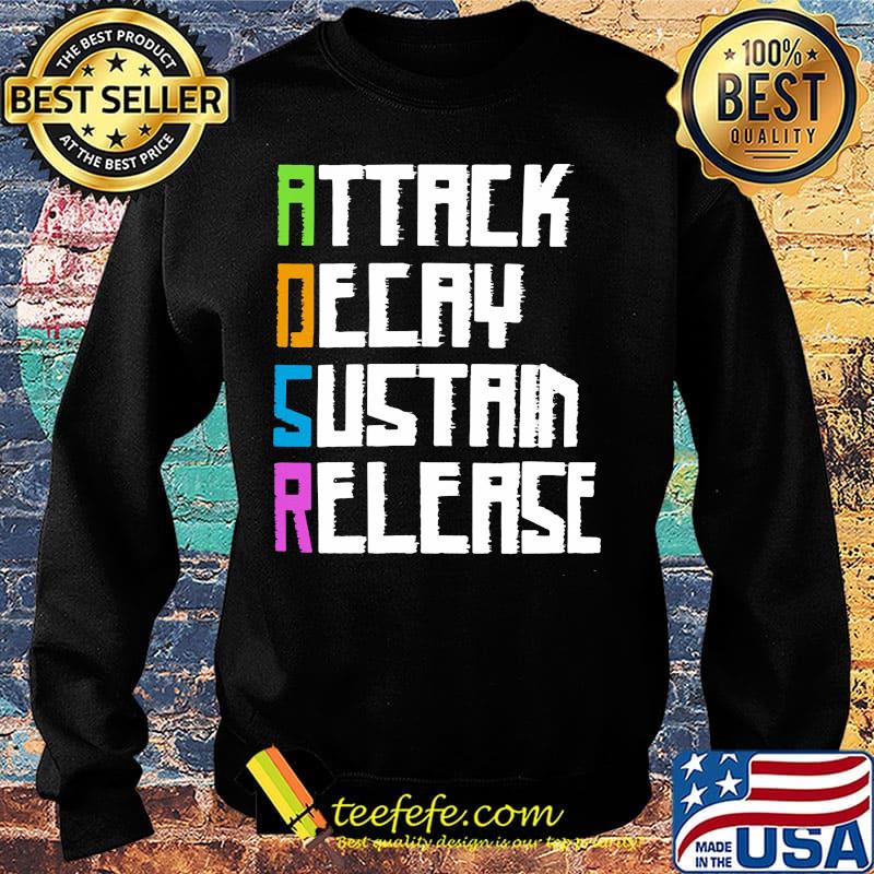 ADSR attack decay sustain release s Sweater ADSR attack decay sustain release s Sweater
