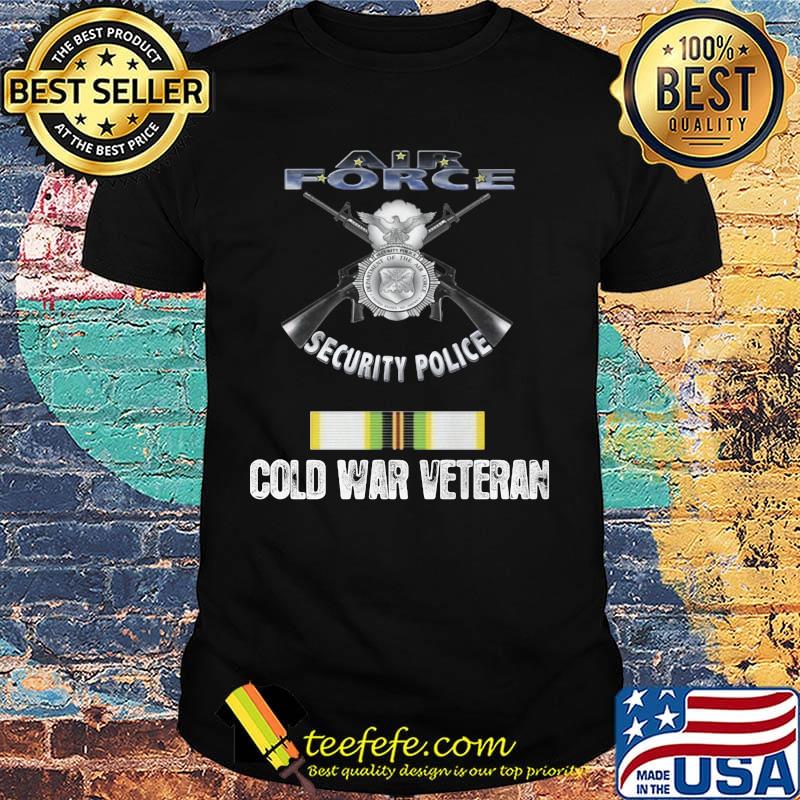 Air force security police cold war veteran shirt