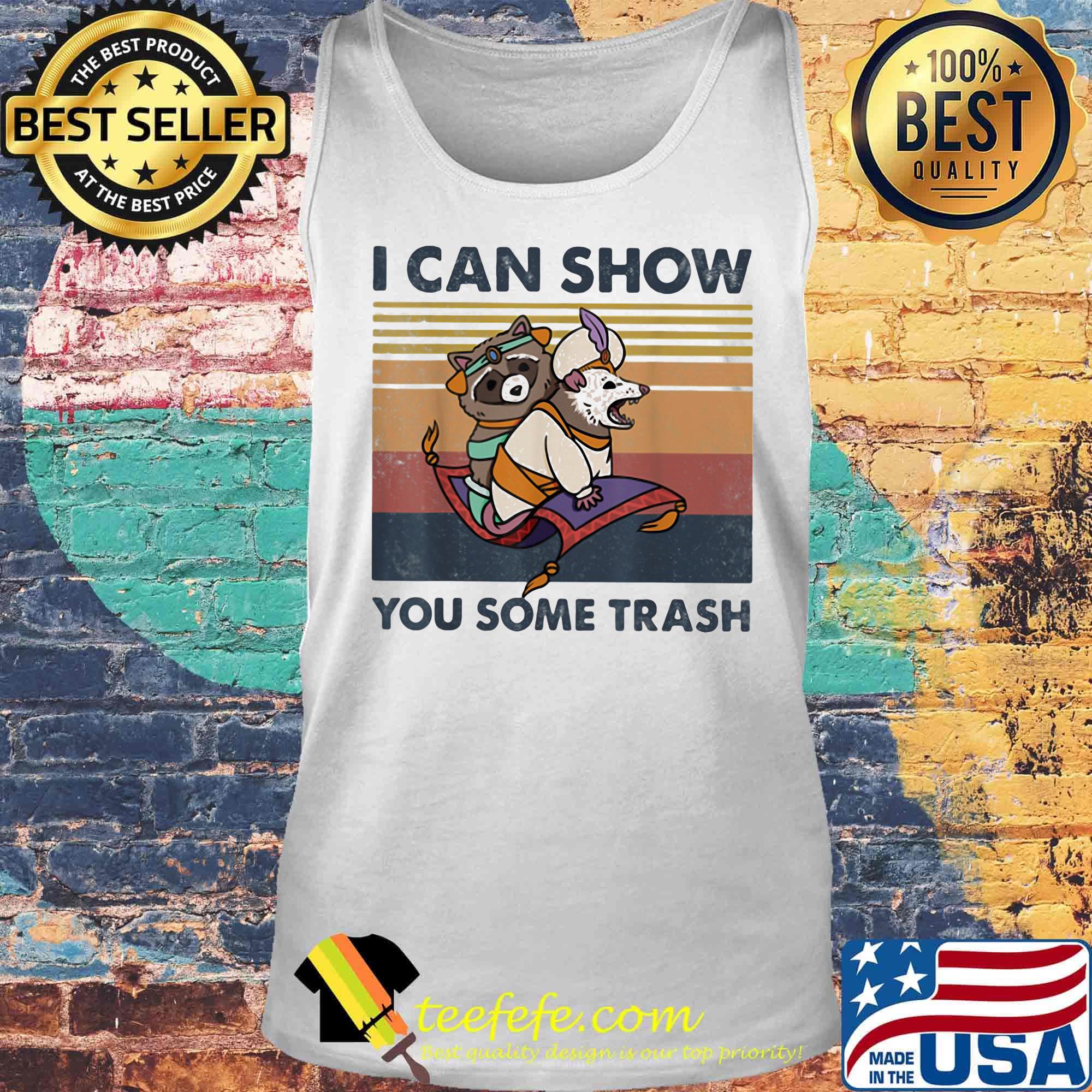 Aladdin I can show you some trash vintage retro s Tank top Aladdin I can show you some trash vintage retro s Tank top