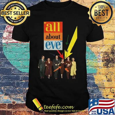 All about eve movie characters shirt