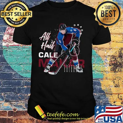 All hail cale makar colorado 8 hockey player shirt