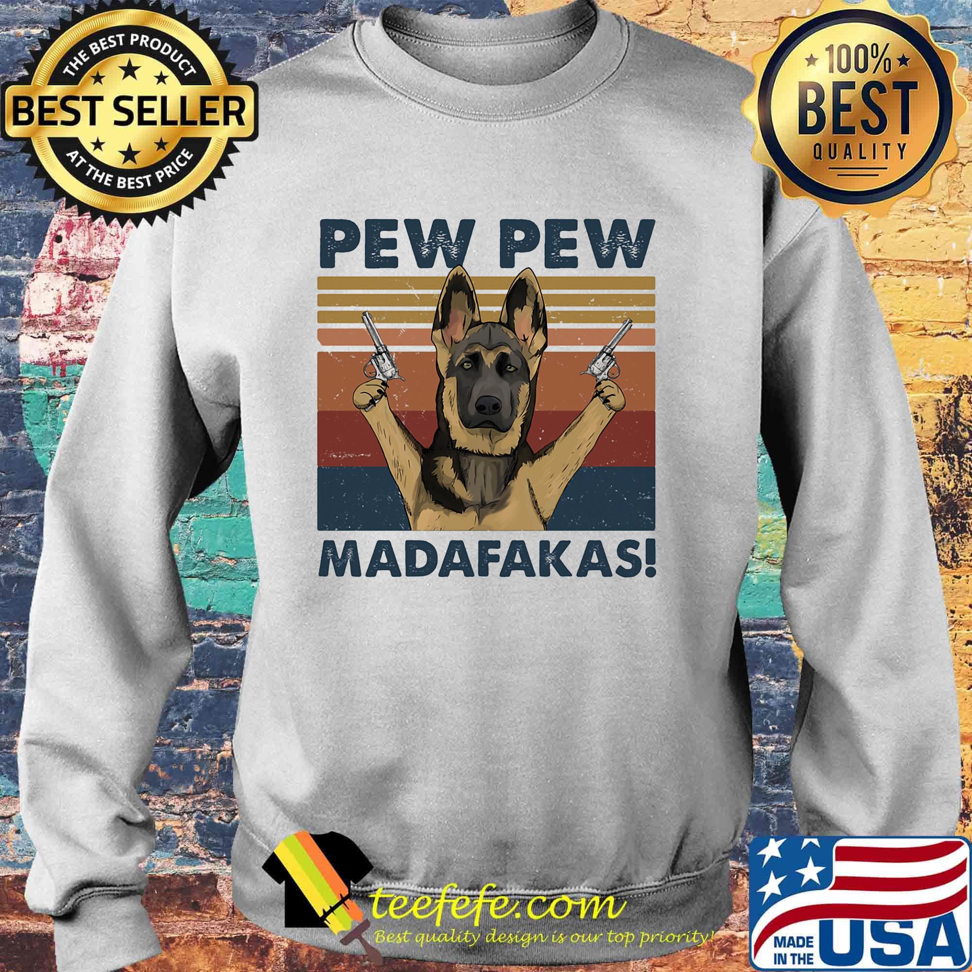 Alsace pew pew madafakas vintage retro s Sweater Alsace pew pew madafakas vintage retro s Sweater