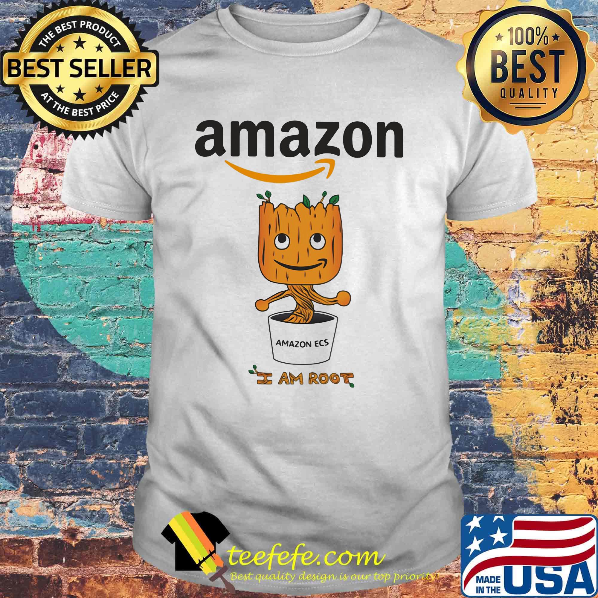 Amazon ecs i am baby groot shirt Amazon ecs i am baby groot shirt