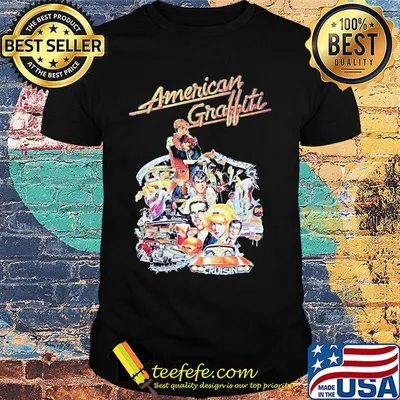 American graffiti cruising characters signatures shirt