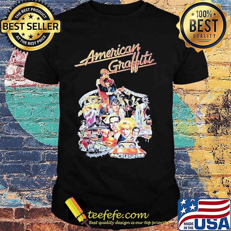 American graffiti cruising characters signatures shirt