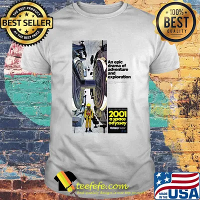 An epic drama of adventure and exploration 2002 a space odyssey shirt