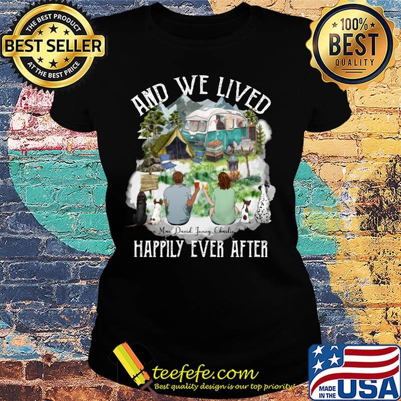And we lived happily ever after s Ladies tee And we lived happily ever after s Ladies tee