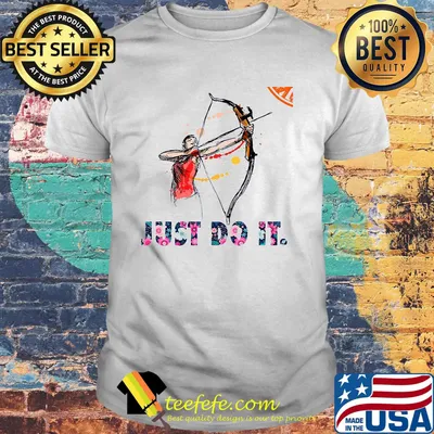 Archer just do it flowers shirt