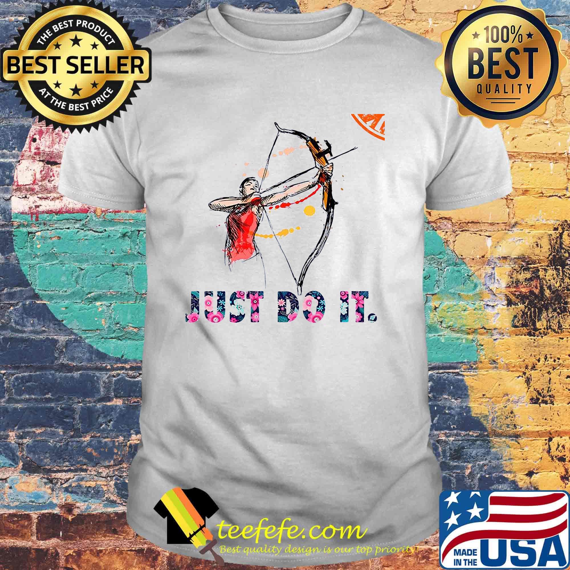 Archer just do it flowers shirt Archer just do it flowers shirt