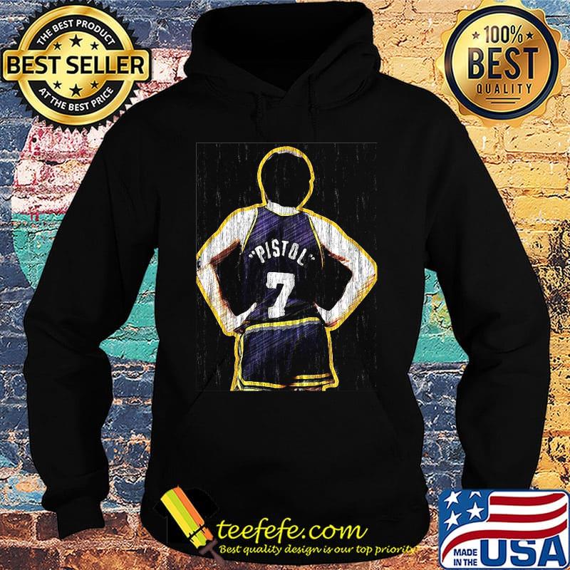 Atlanta hawks pete maravich throwback adidas pistol s Hoodie Atlanta hawks pete maravich throwback adidas pistol s Hoodie