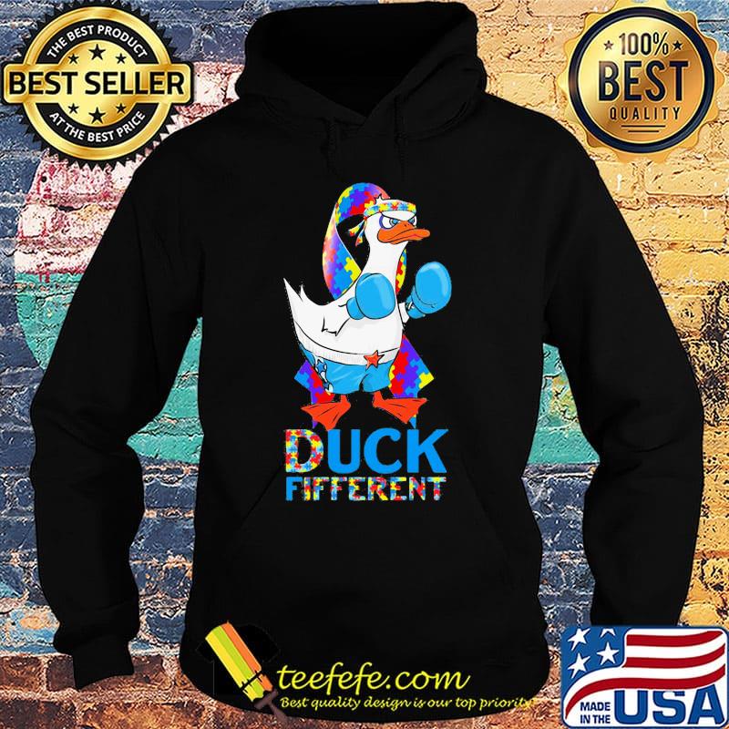 Autism boxing duck different s Hoodie Autism boxing duck different s Hoodie