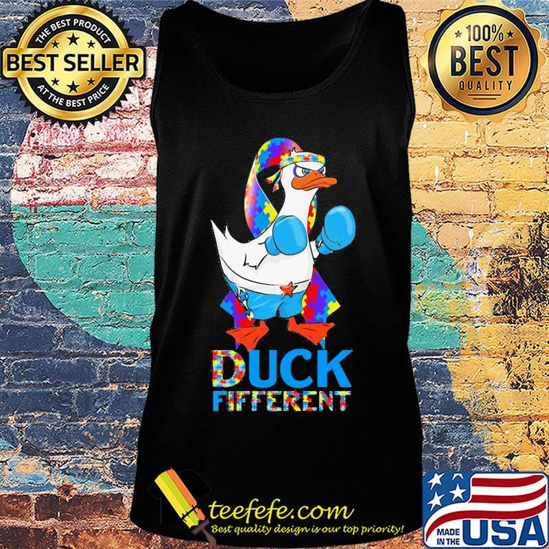 Autism boxing duck different s Tank top Autism boxing duck different s Tank top