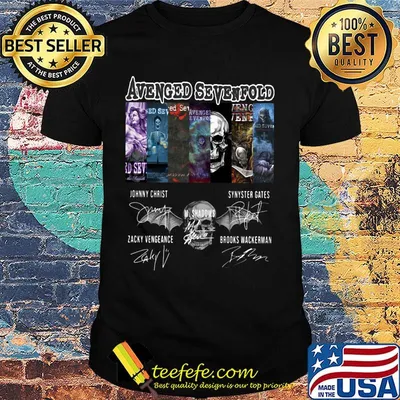 Avenged Sevenfold Signatures shirt