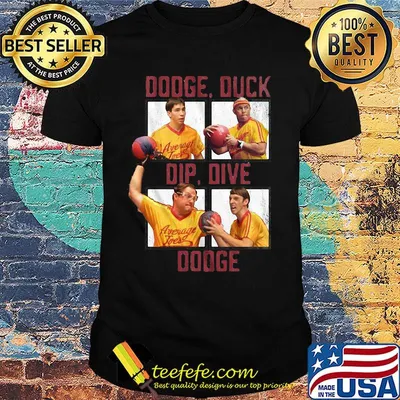 Average joe's dodge duck dip dive dodgeball shirt