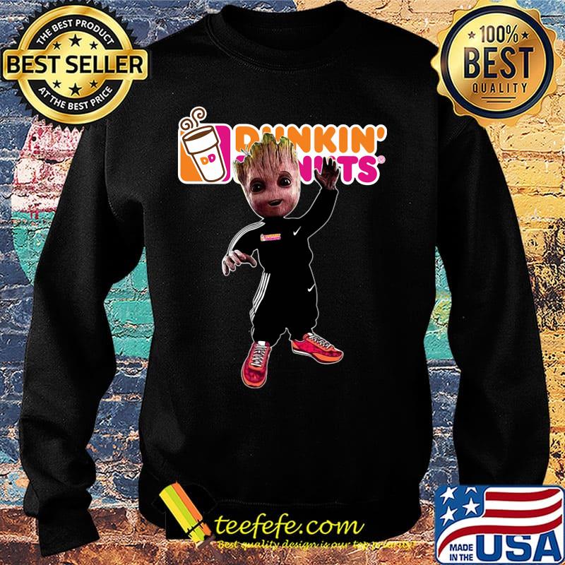 Baby groot dunkin donuts logo s Sweater Baby groot dunkin donuts logo s Sweater