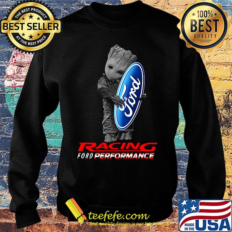 Baby groot hug ford logo racing ford performance s Sweater Baby groot hug ford logo racing ford performance s Sweater