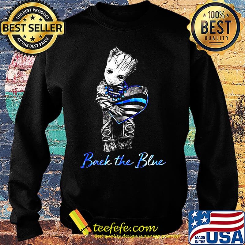 Baby groot hug heart back the blue american flag happy independence day s Sweater Baby groot hug heart back the blue american flag happy independence day s Sweater