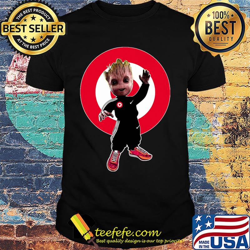 Baby groot target logo shirt