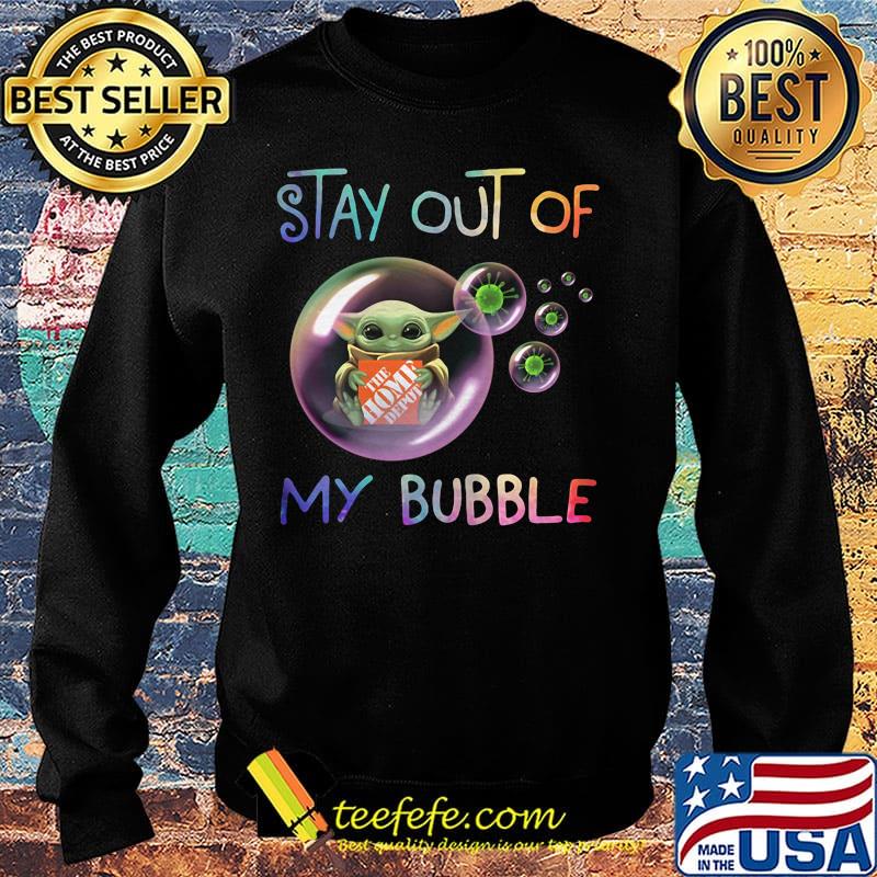 Baby yoda hug the home depot stay out of my bubble covid-19 s Sweater Baby yoda hug the home depot stay out of my bubble covid-19 s Sweater