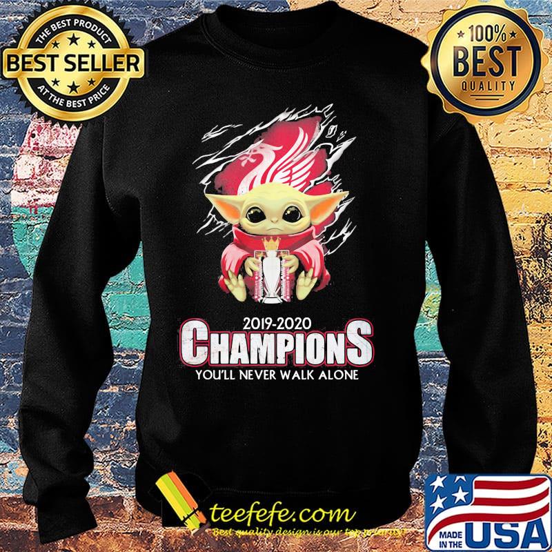 Baby yoda liverpool 2019 2020 champions you'll never walk alone s Sweater Baby yoda liverpool 2019 2020 champions you'll never walk alone s Sweater