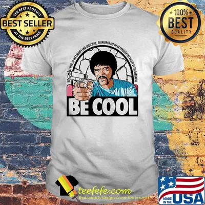 Bad mf gun be cool shirt