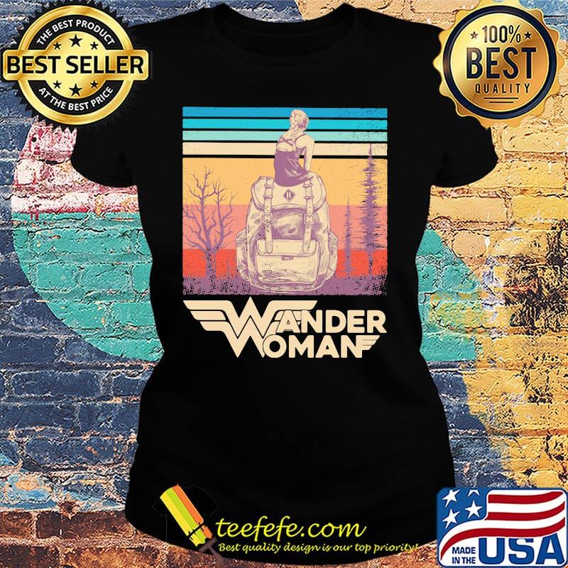 Bag wonder woman vintage retro s Ladies tee Bag wonder woman vintage retro s Ladies tee