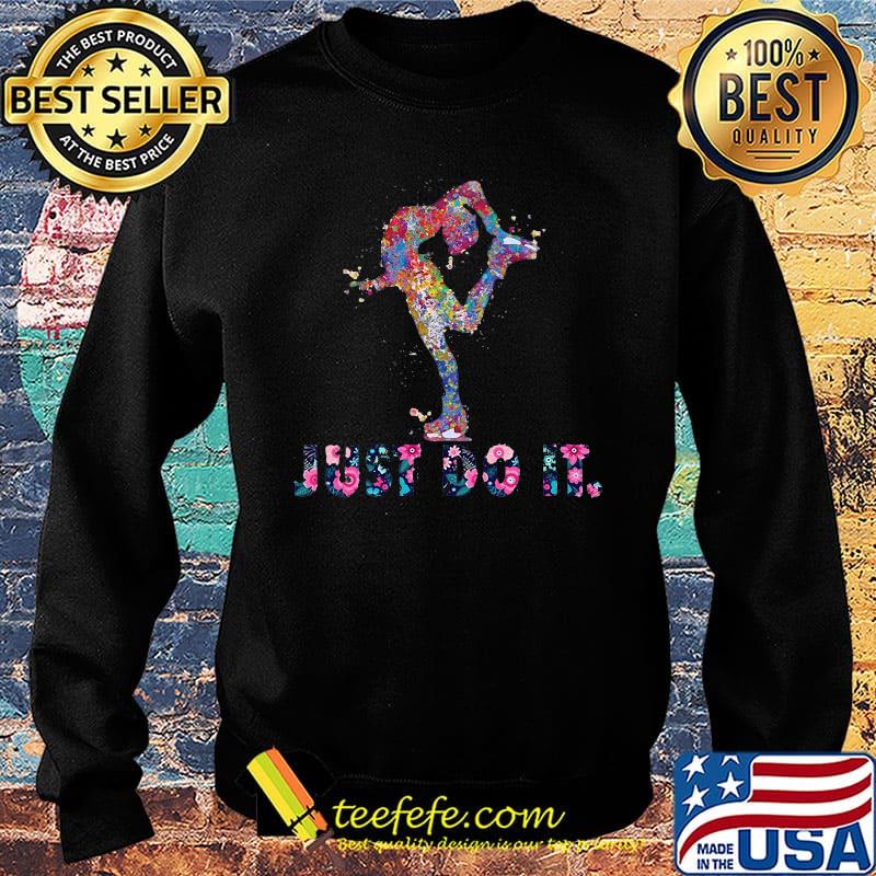 Ballet just do it flowers black s Sweater Ballet just do it flowers black s Sweater