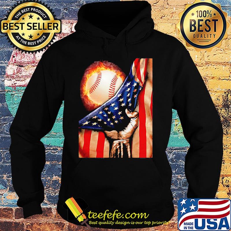 Baseball american flag happy independence day fire s Hoodie Baseball american flag happy independence day fire s Hoodie