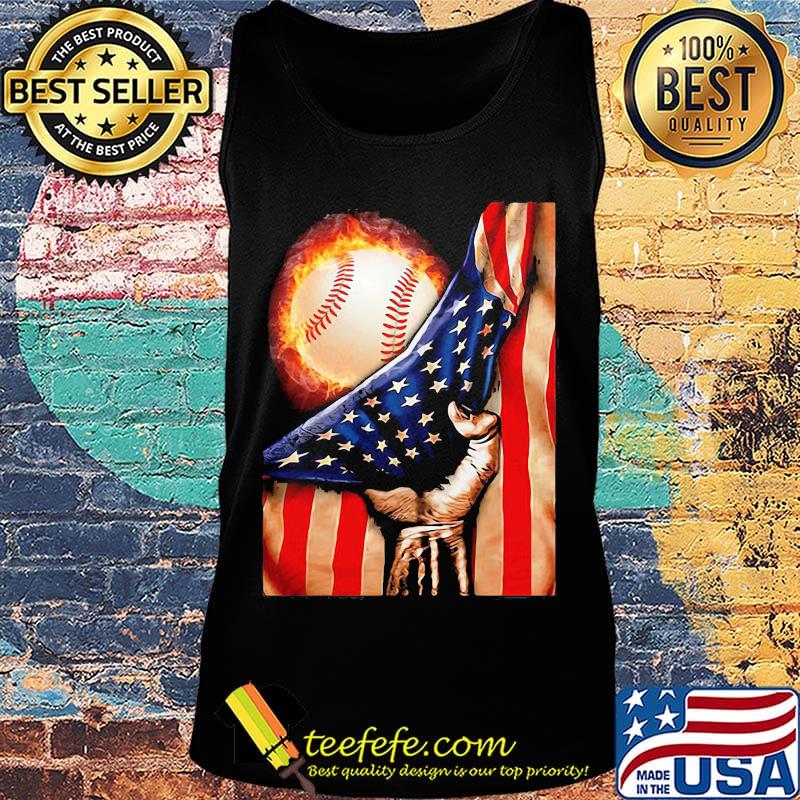 Baseball american flag happy independence day fire s Tank top Baseball american flag happy independence day fire s Tank top