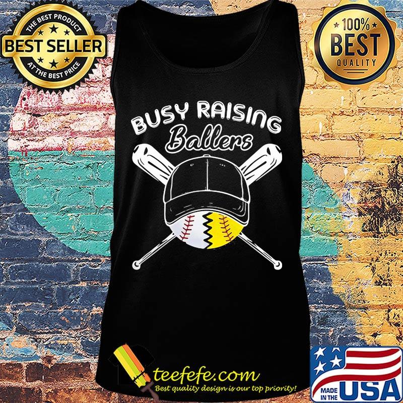 Baseball and softball busy raising ballers s Tank top Baseball and softball busy raising ballers s Tank top