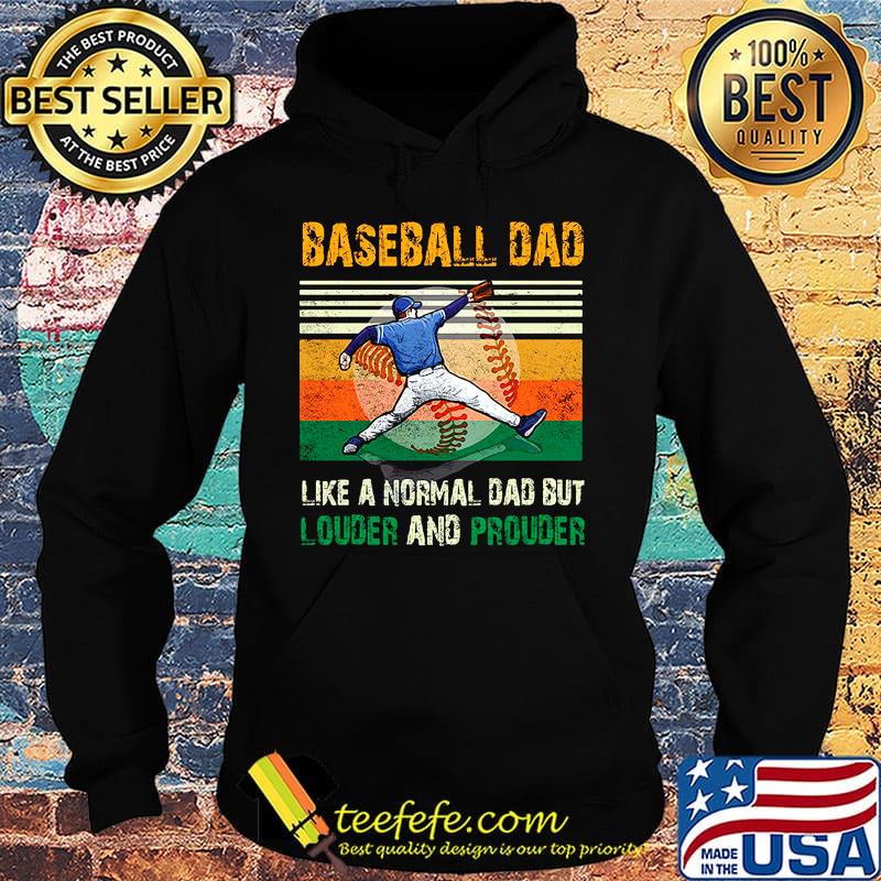 Baseball dad like a regular dad but cooler vintage retro s Hoodie Baseball dad like a regular dad but cooler vintage retro s Hoodie