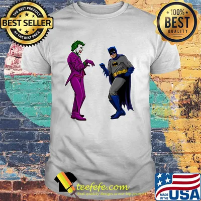 Batman vs. The joker split shirt