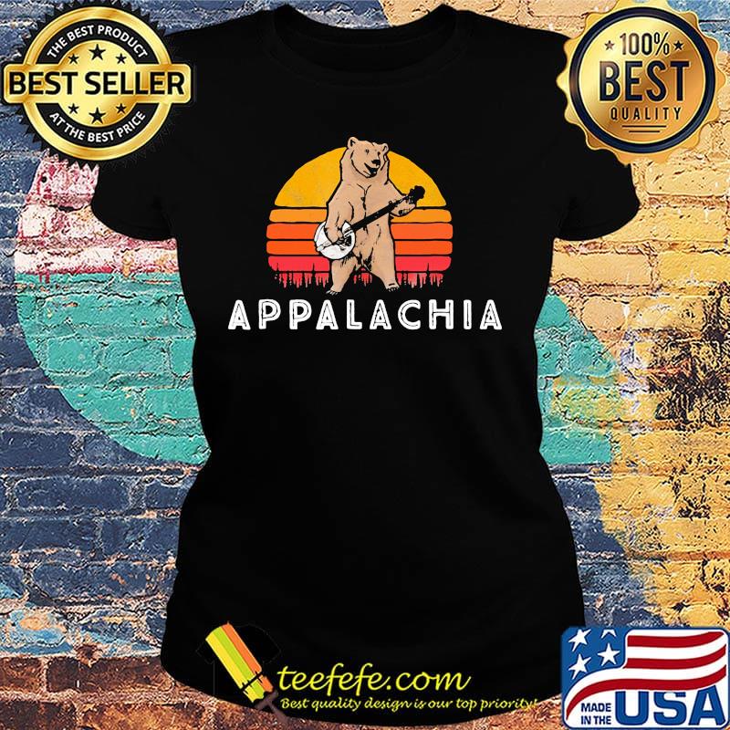 Bear appalachia vintage retro s Ladies tee Bear appalachia vintage retro s Ladies tee