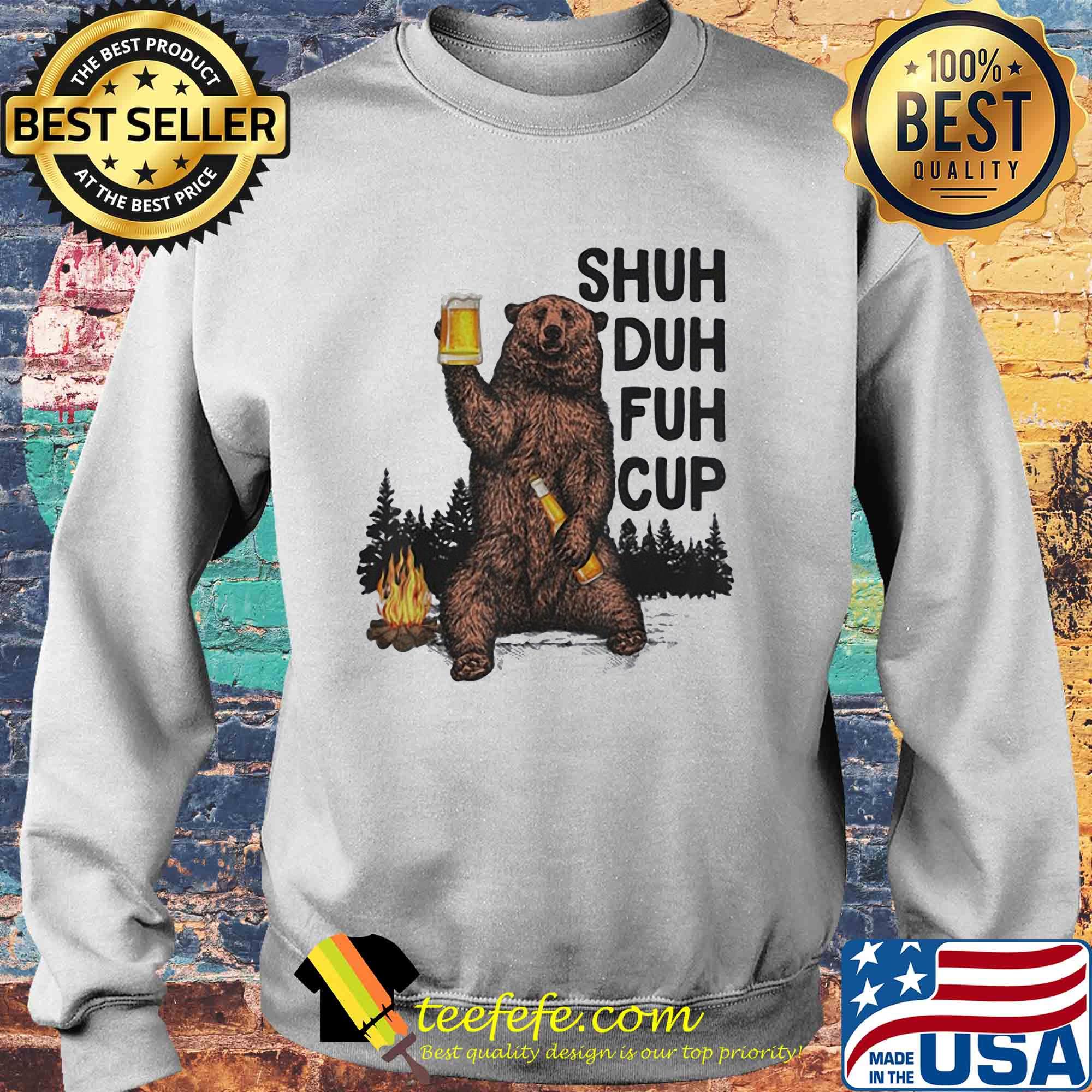 Bear drink beer shuh duh fuh cup mountain s Sweater Bear drink beer shuh duh fuh cup mountain s Sweater