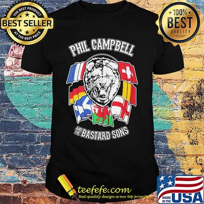 Bear phil campbell and the bastard sons shirt