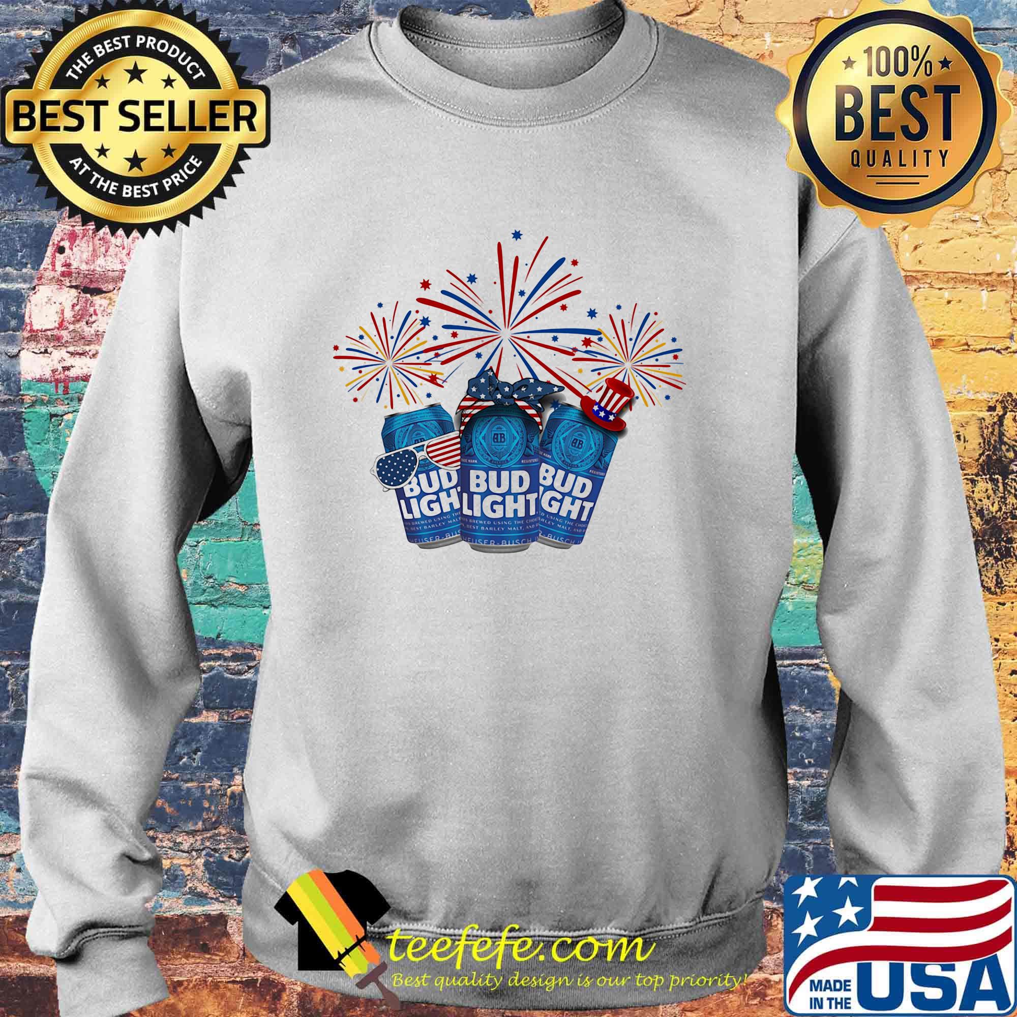 Beer bud light firework america 4th of july independence day s Sweater Beer bud light firework america 4th of july independence day s Sweater
