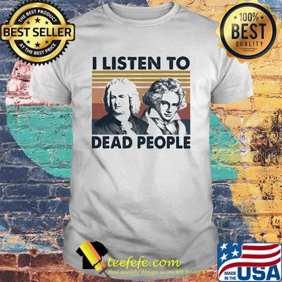 Beethoven symphony i listen to dad people vintage retro shirt