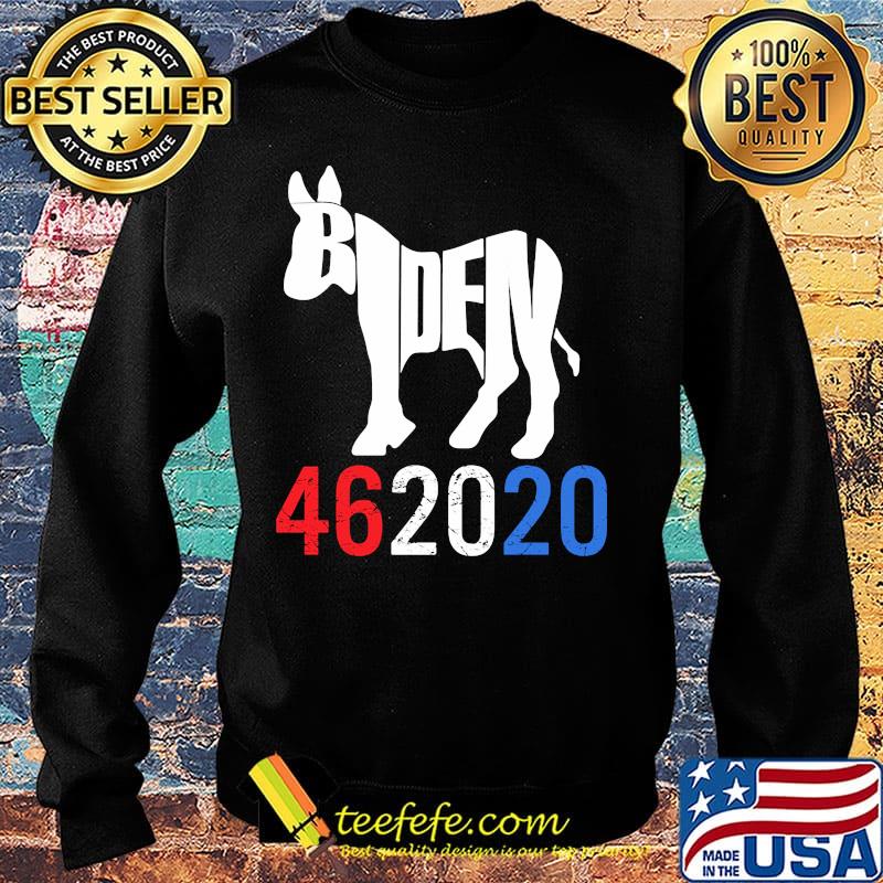 Biden 46 20 20 red white blue s Sweater Biden 46 20 20 red white blue s Sweater